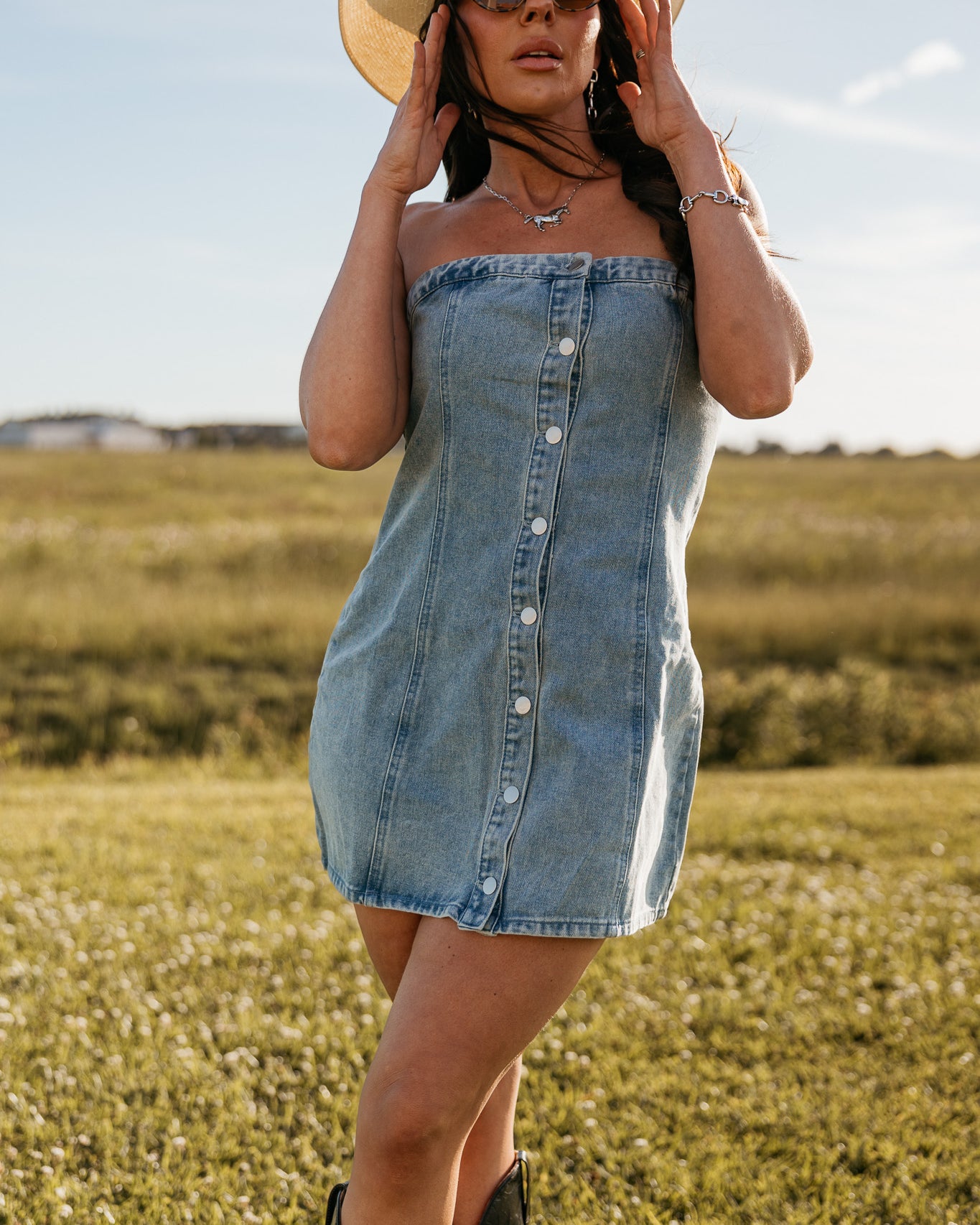 Western Mini Dresses