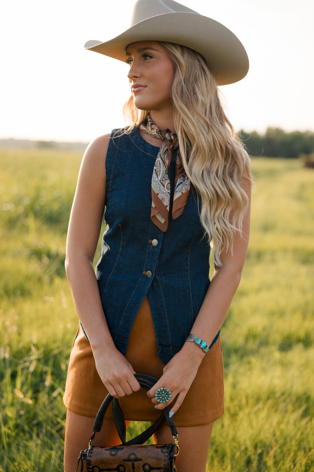 Canyon Paisley Wild Rag