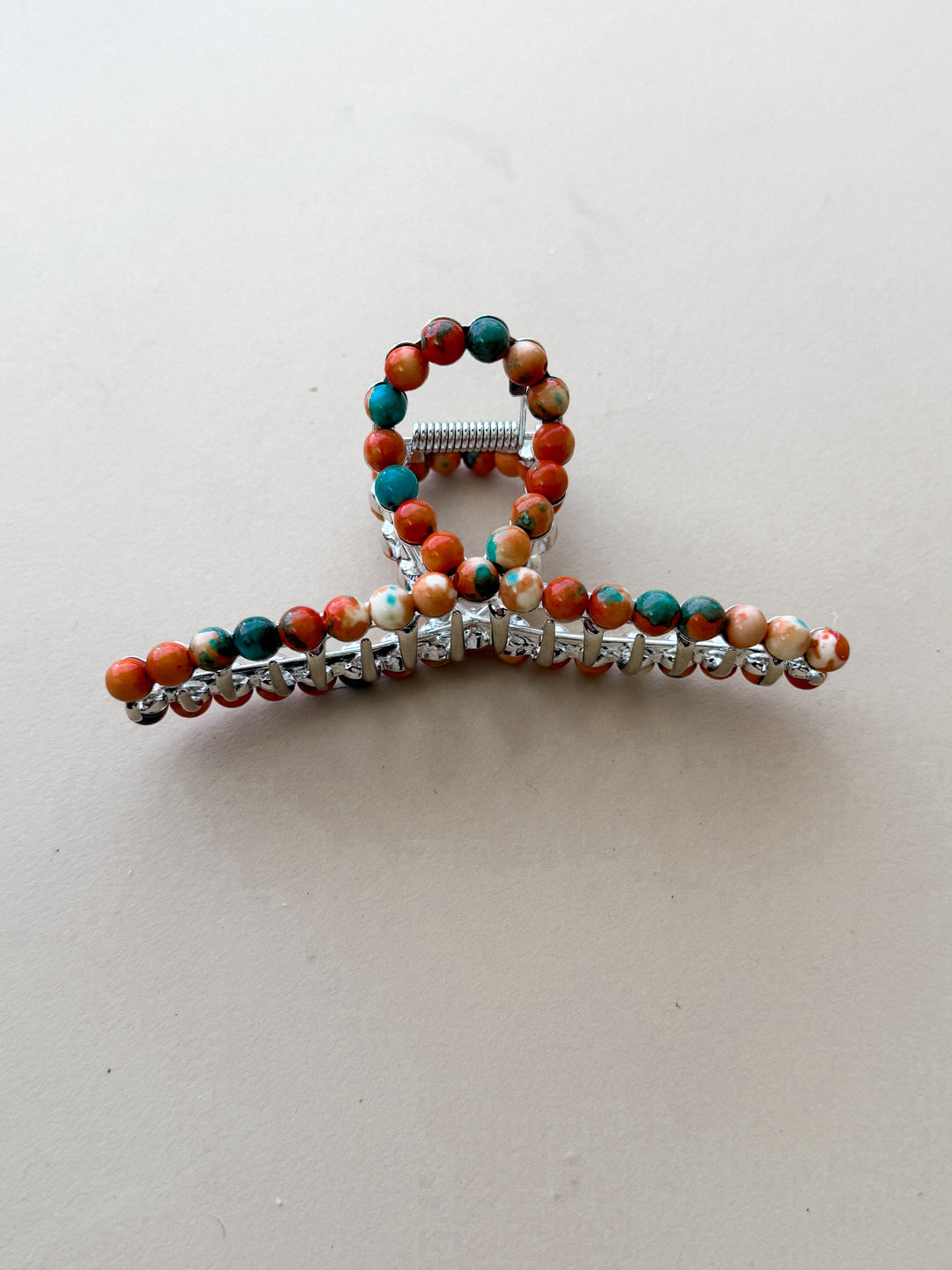 Natural Stone Claw Clip