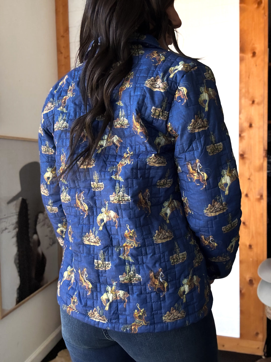 Western Rodeo Quilted Jacket