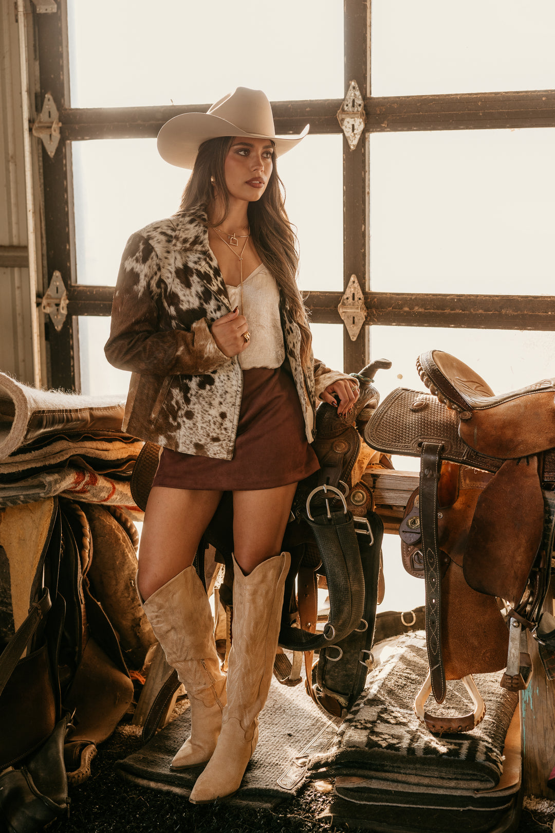 Satin Cami - Champagne