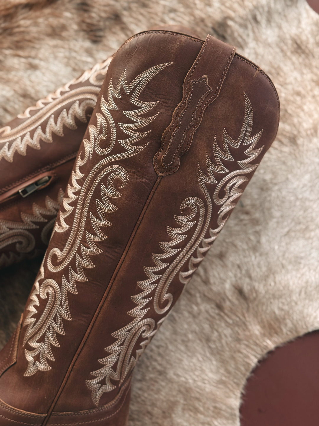 Embroidered Tall Cowgirl Boots