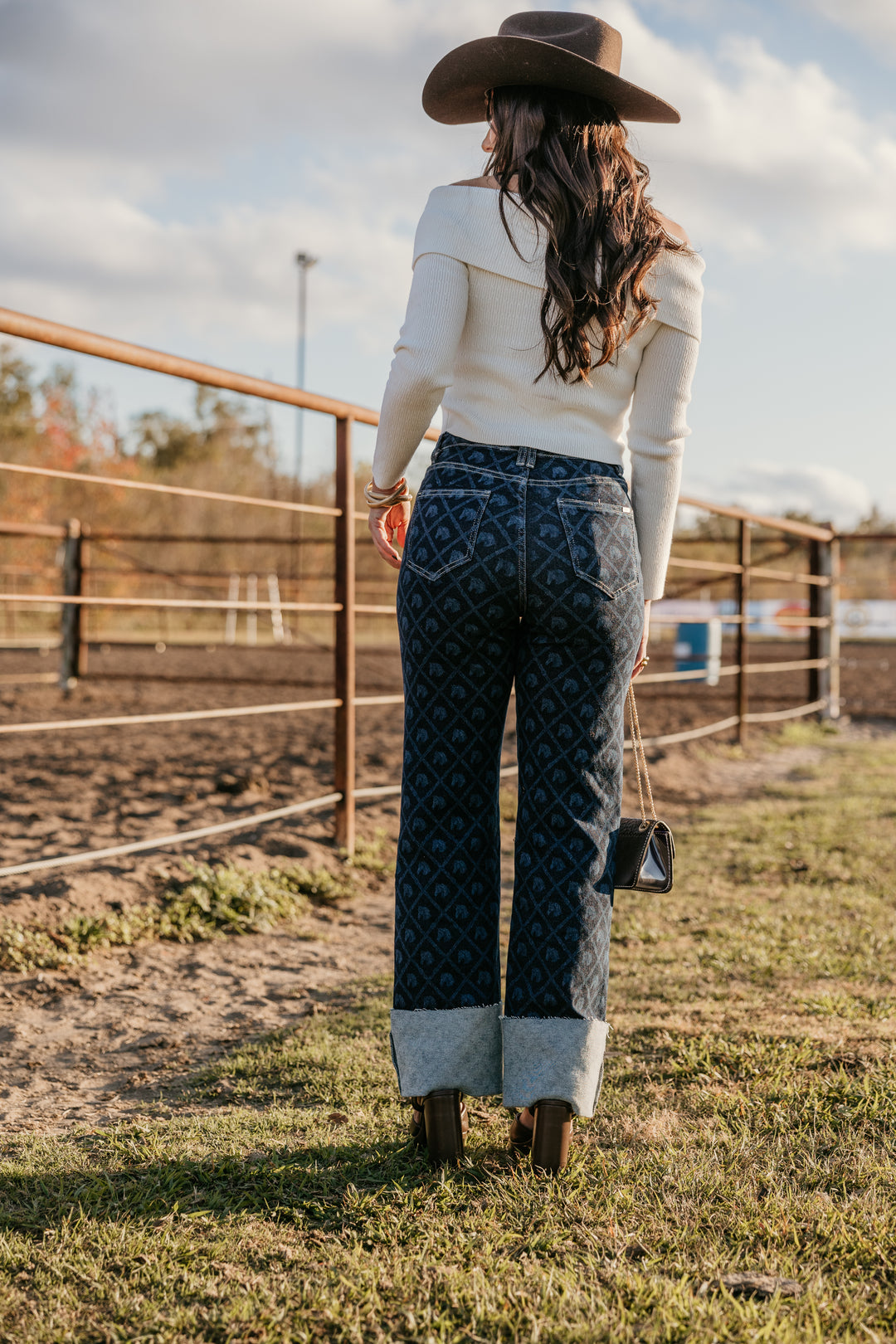 Serenity Snaffle Bit Long Sleeve - White