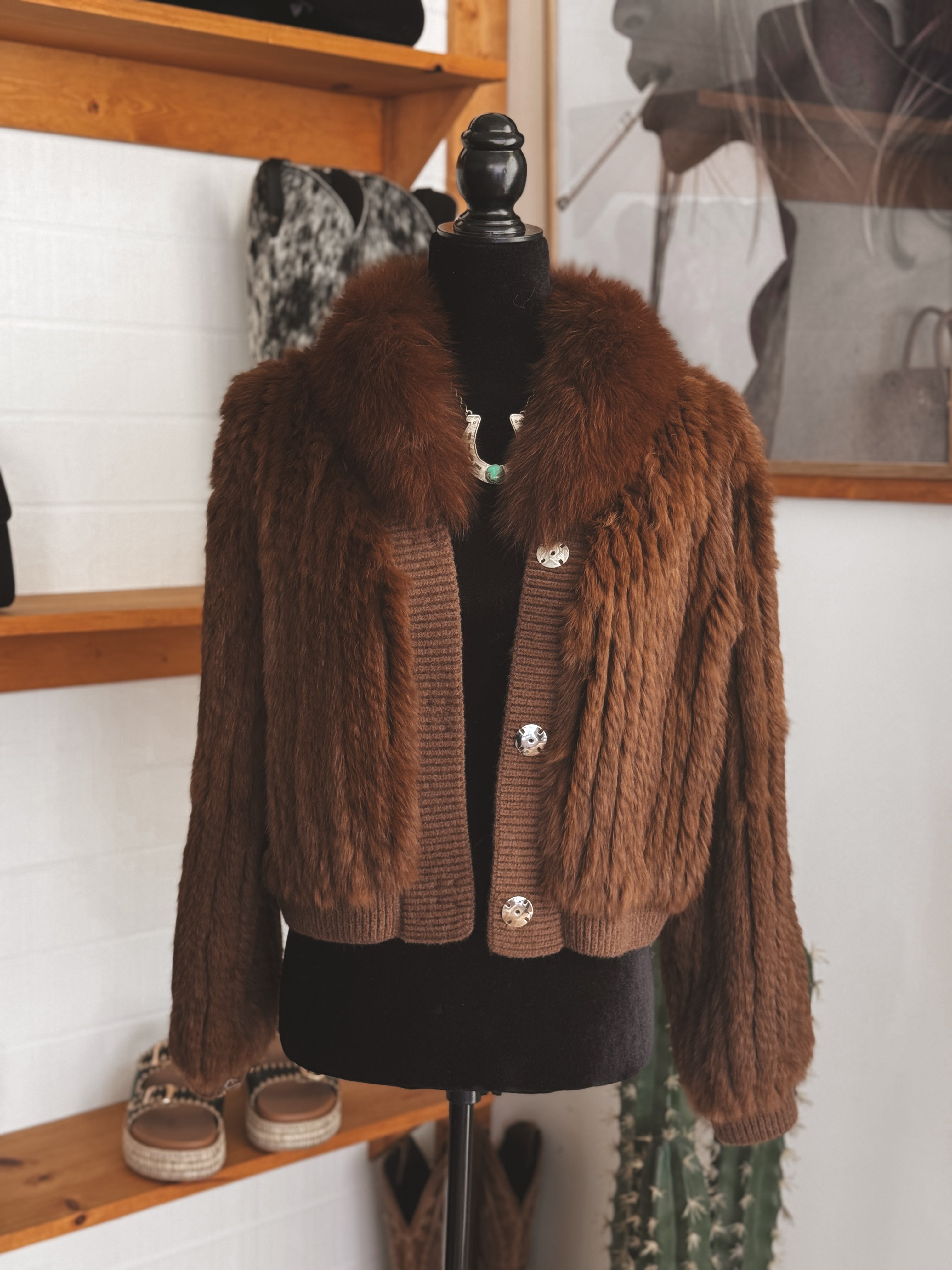 Morris Kaye Fox & Rabbit Fur Coat – The Wild J