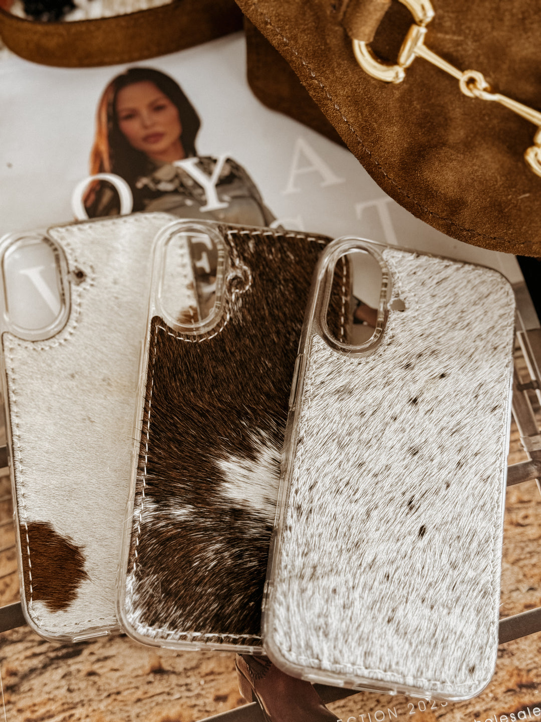 Capa de couro para iPhone (iPhone 16)