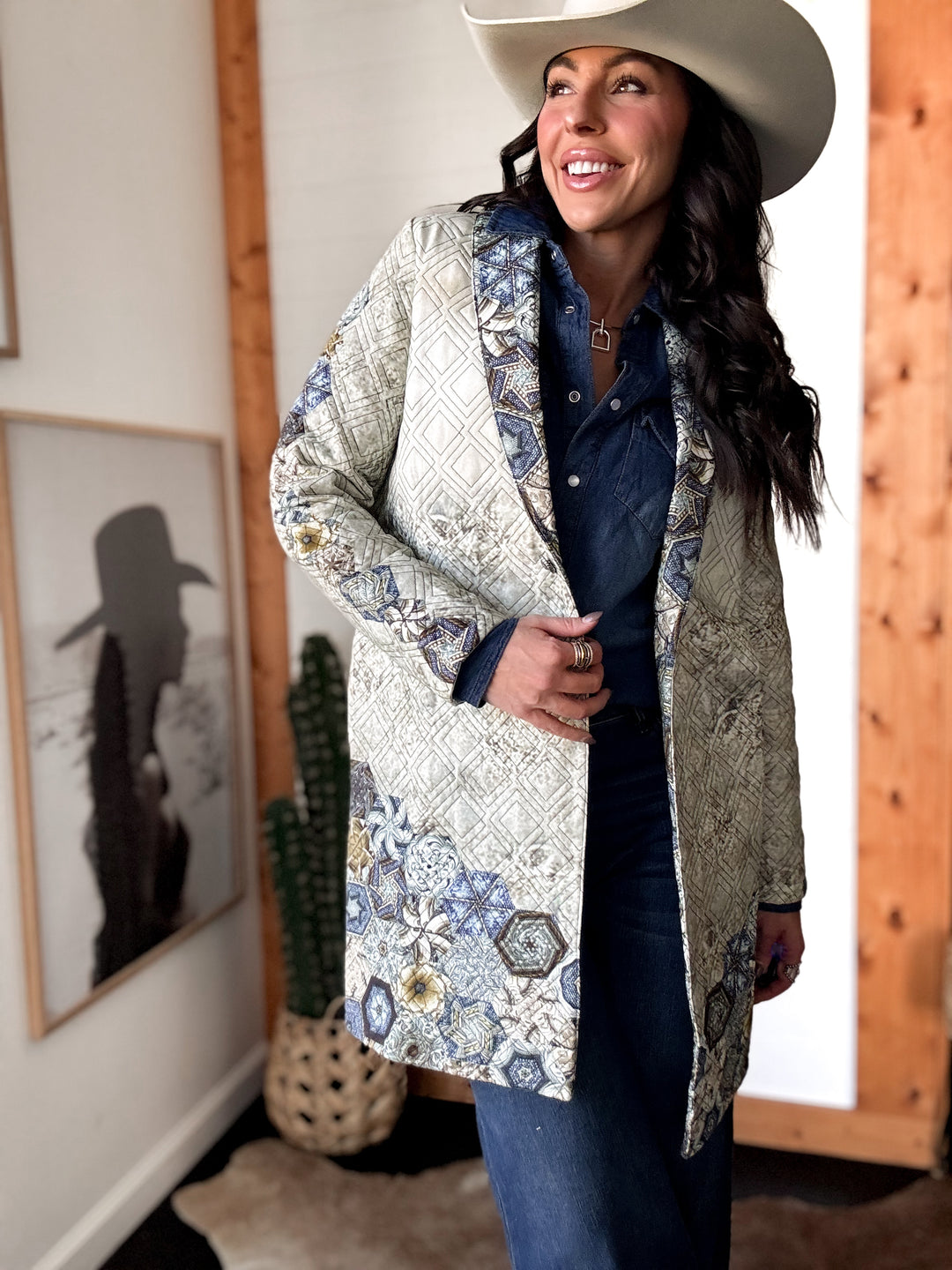 Lovlei Ranch Born To Run Quilted Coat