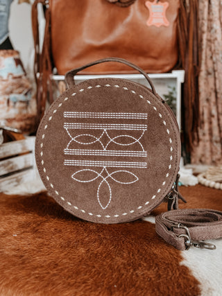 The Boot Stitch Canteen Bag (Brown) (FINAL SALE)