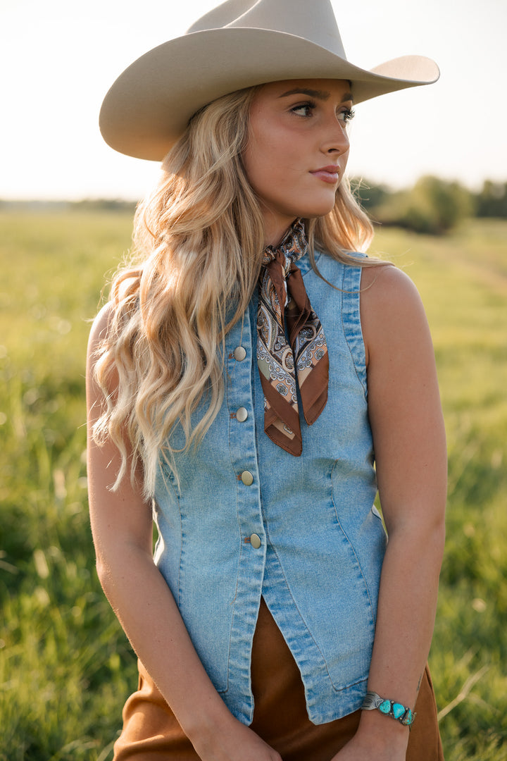 Canyon Paisley Wild Rag