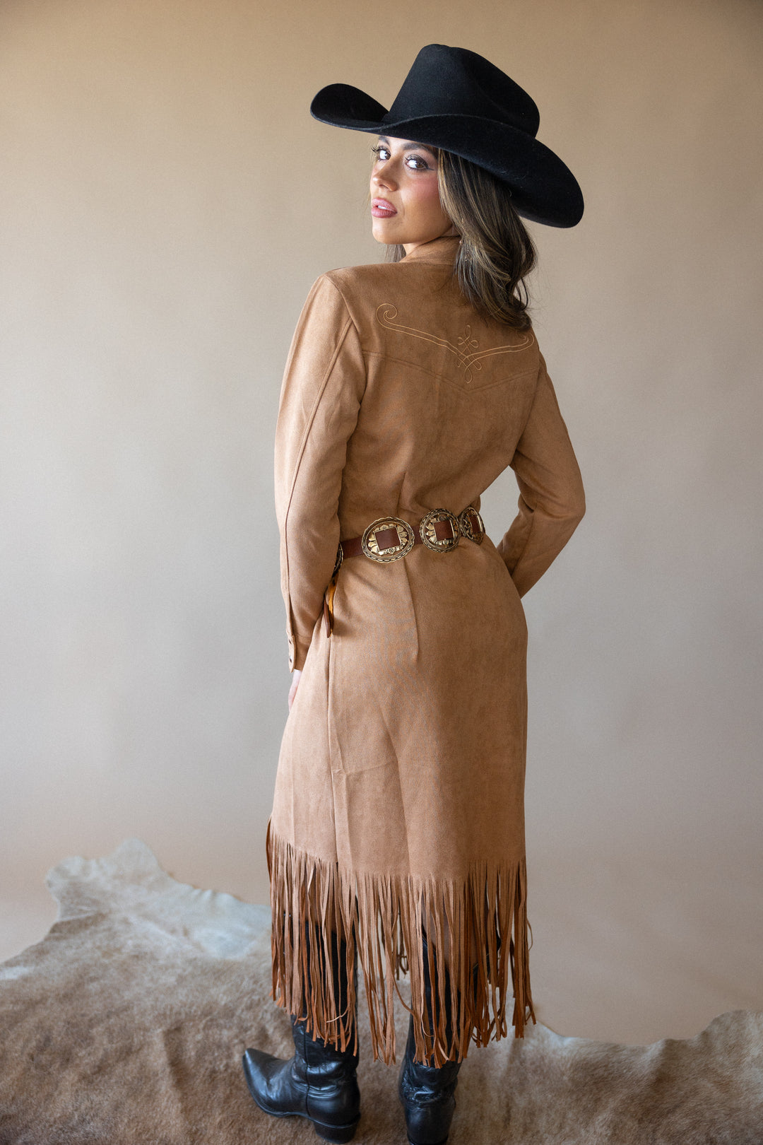 Lovlei Ranch Annabelle Fringe Duster Dress