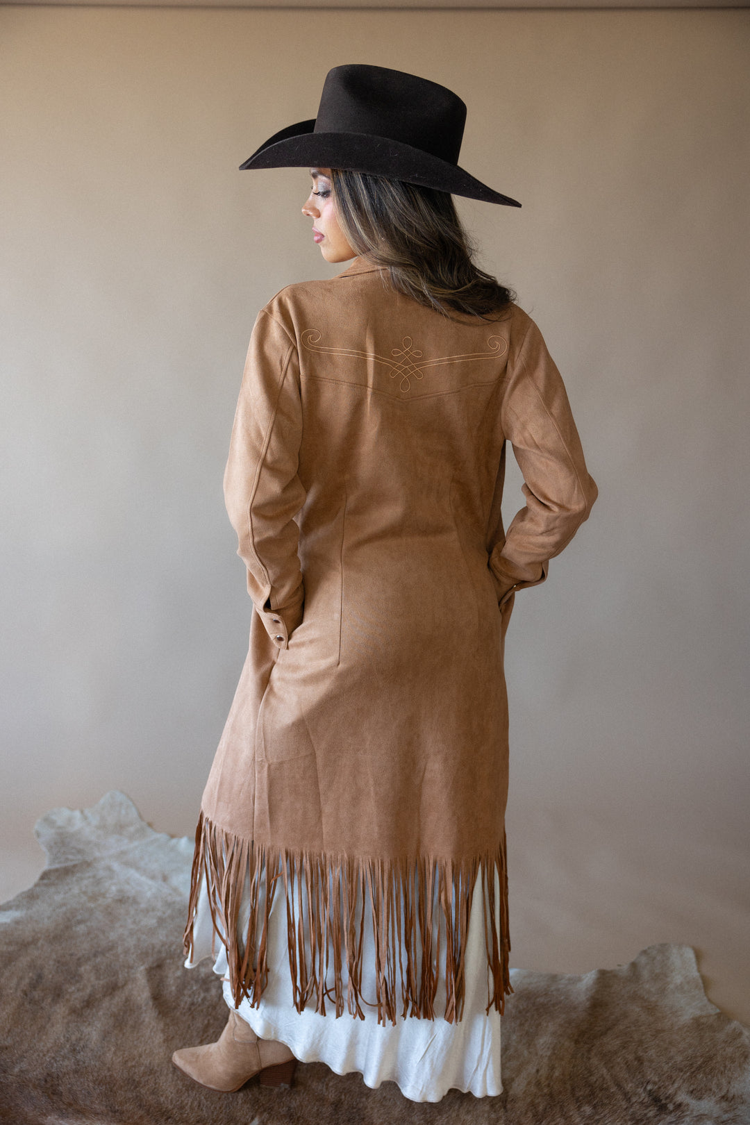 Lovlei Ranch Annabelle Fringe Duster Dress