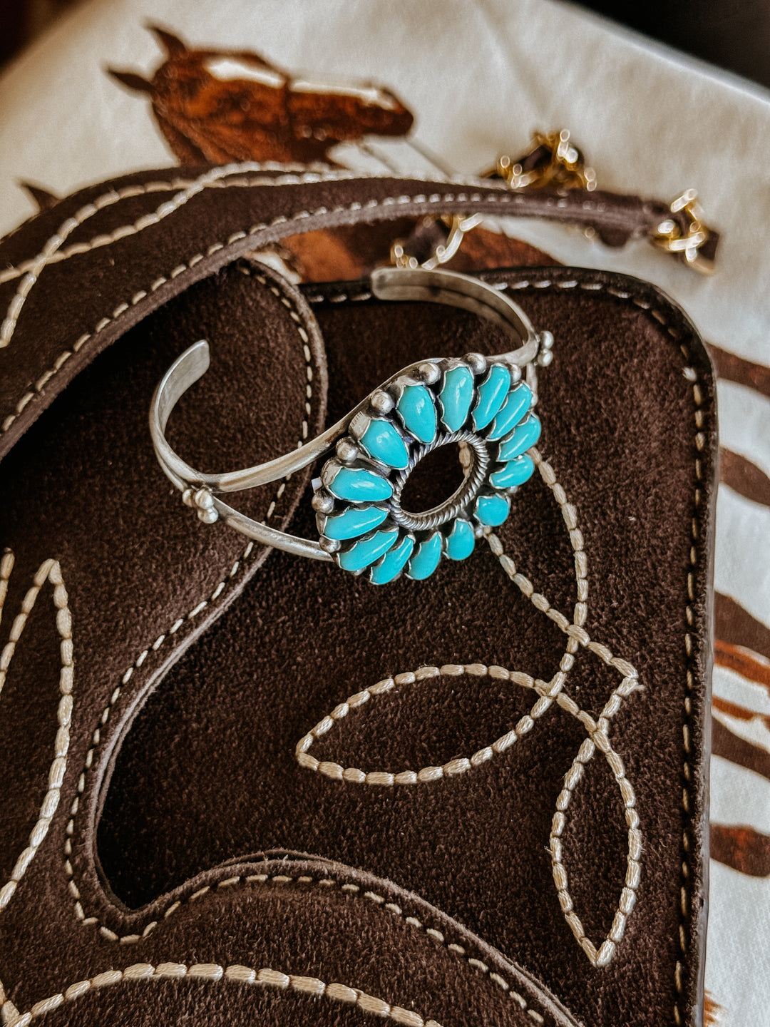 The Turquoise Sun Cuff