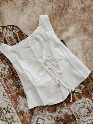 The Front Tie Cami Top