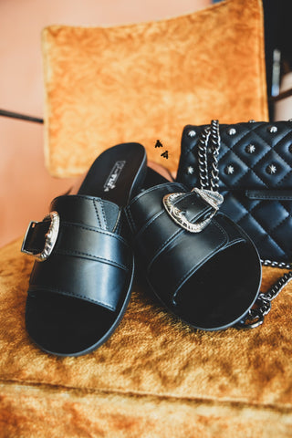 The Buckle Babe Slides (FINAL SALE)