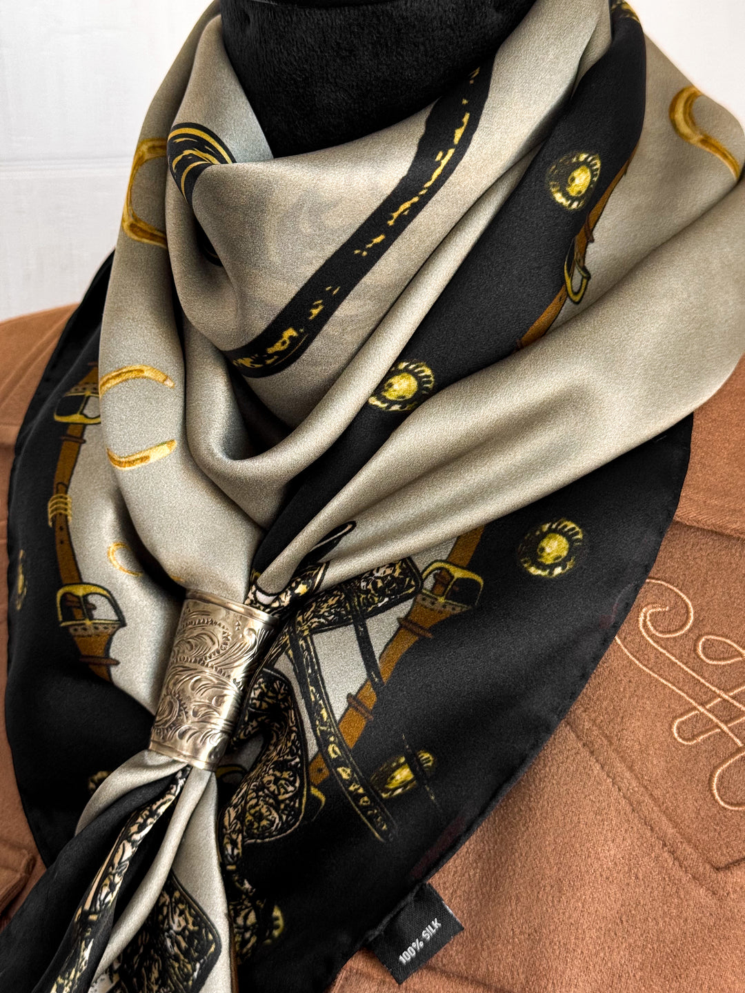 Saddle Up Scarf (Taupe)