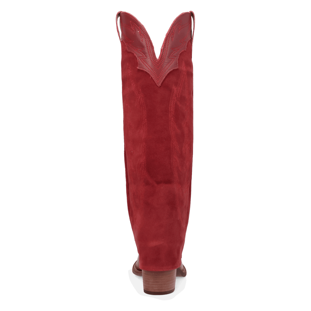 Dingo Red Wild Fire Leather Boots