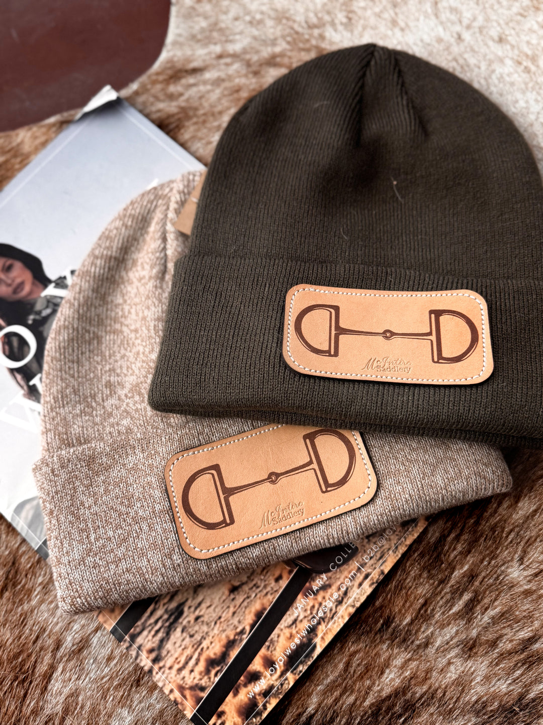 Snaffle Bit Beanie | Olive