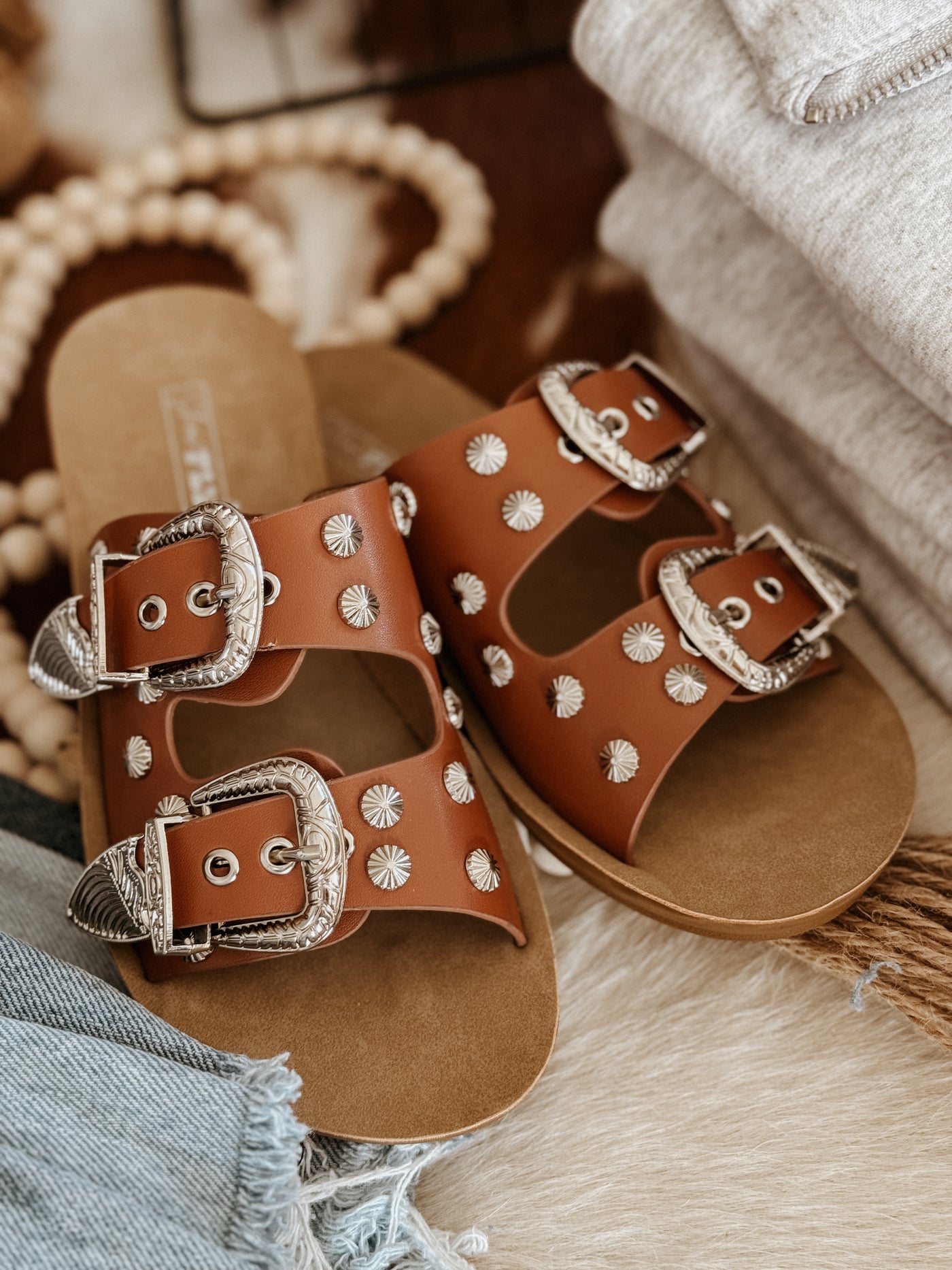 The Buckle Babe Sandals