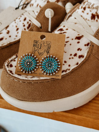 The Wild Turquoise Earrings