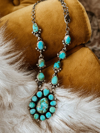 The Turquoise Cluster Lariat