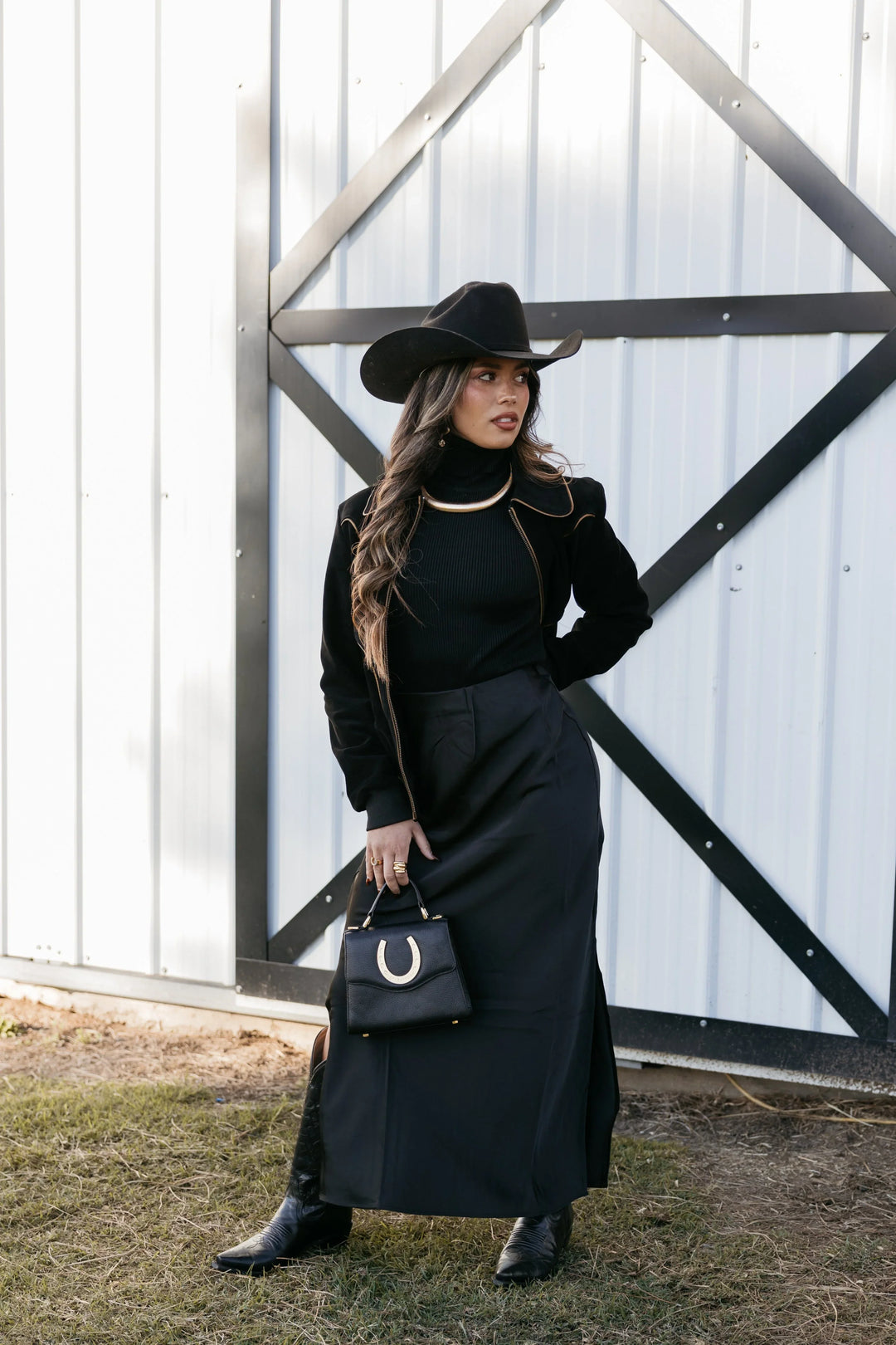 Black Satin Maxi Skirt Black Satin Maxi Skirt