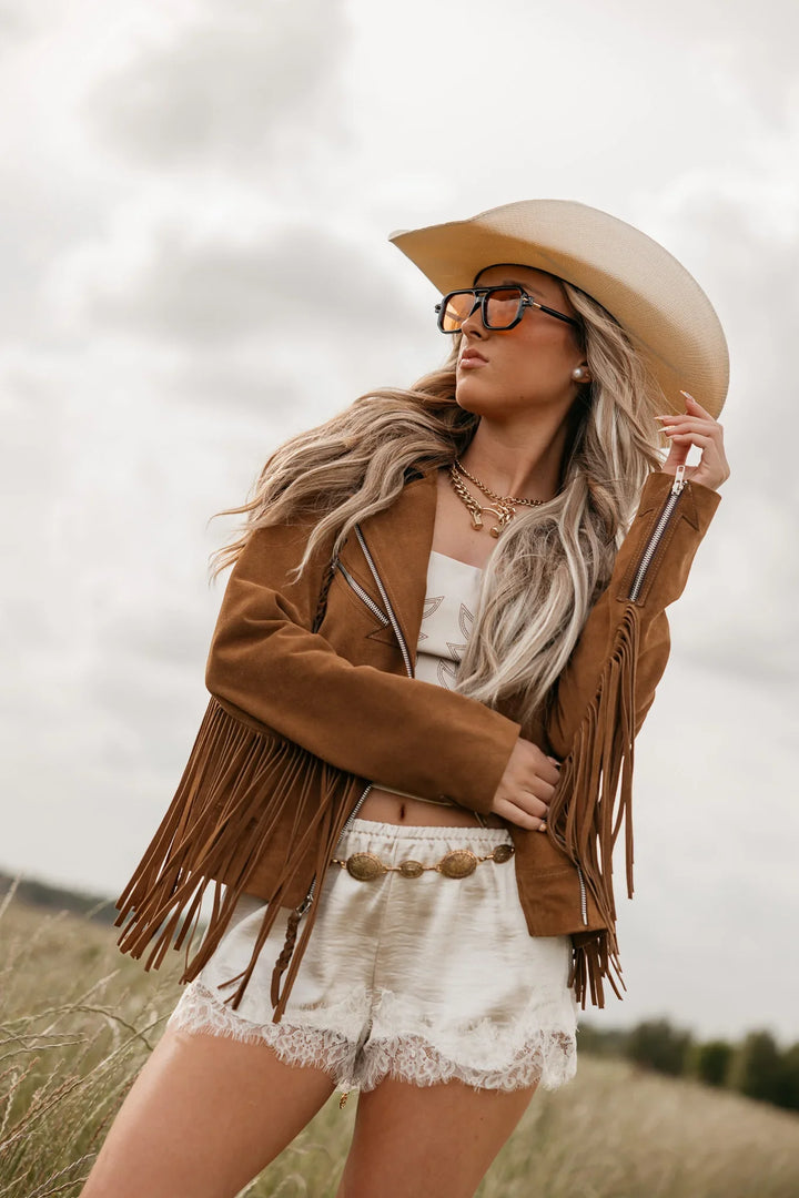 Cowgirl Retro Biker- Carmel