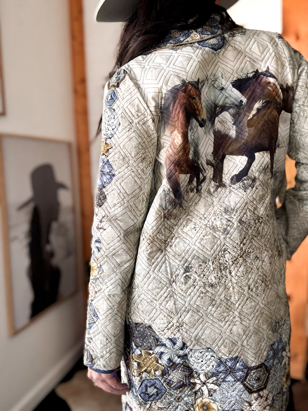 Lovlei Ranch Born To Run Quilted Coat