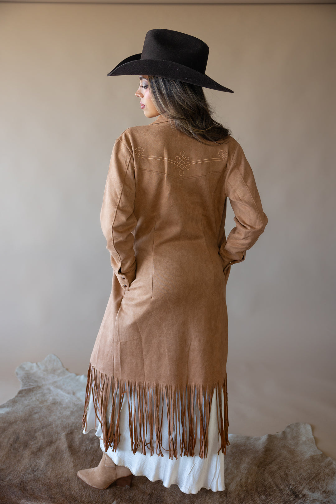 Lovlei Ranch Annabelle Fringe Duster Dress