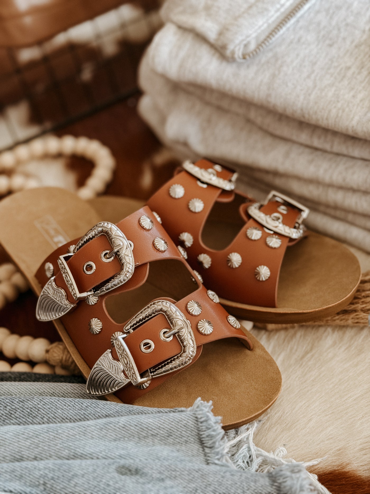 The Buckle Babe Sandals