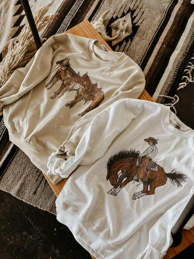The Saddled Horses Sweatshirt