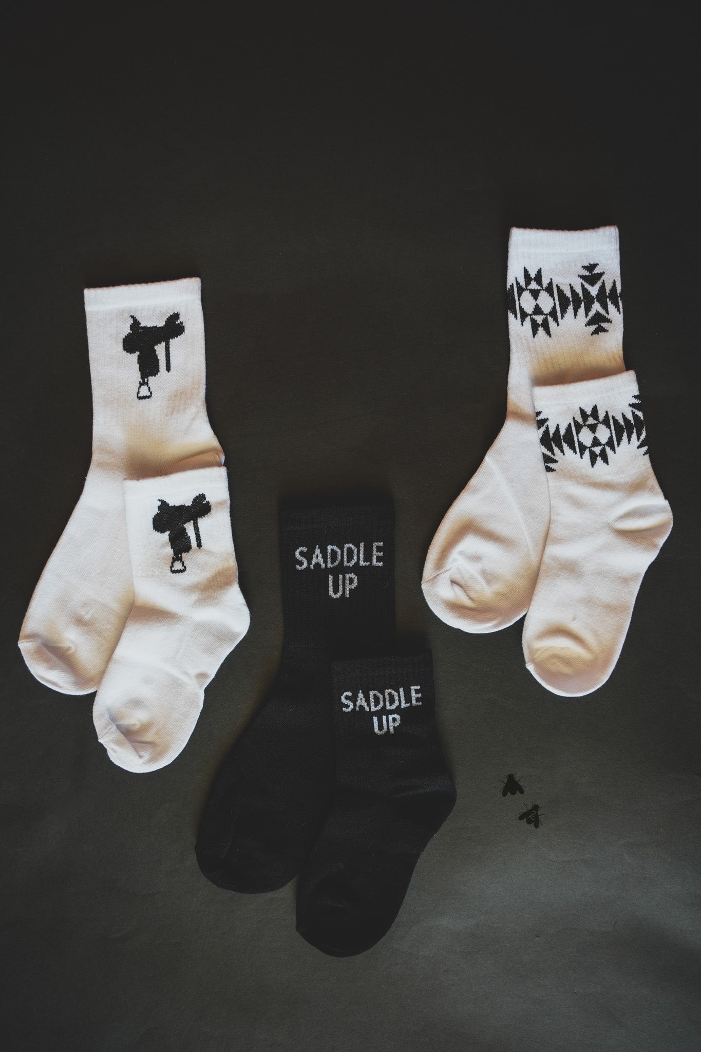 Saddle Up Sock Trio