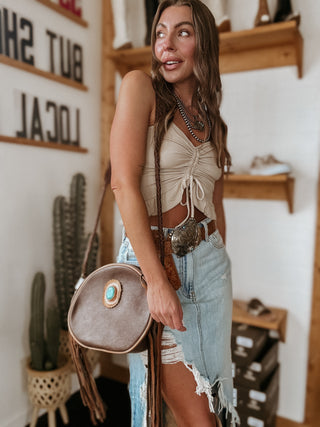 The Wild Circle Bag (Vanilla Center)