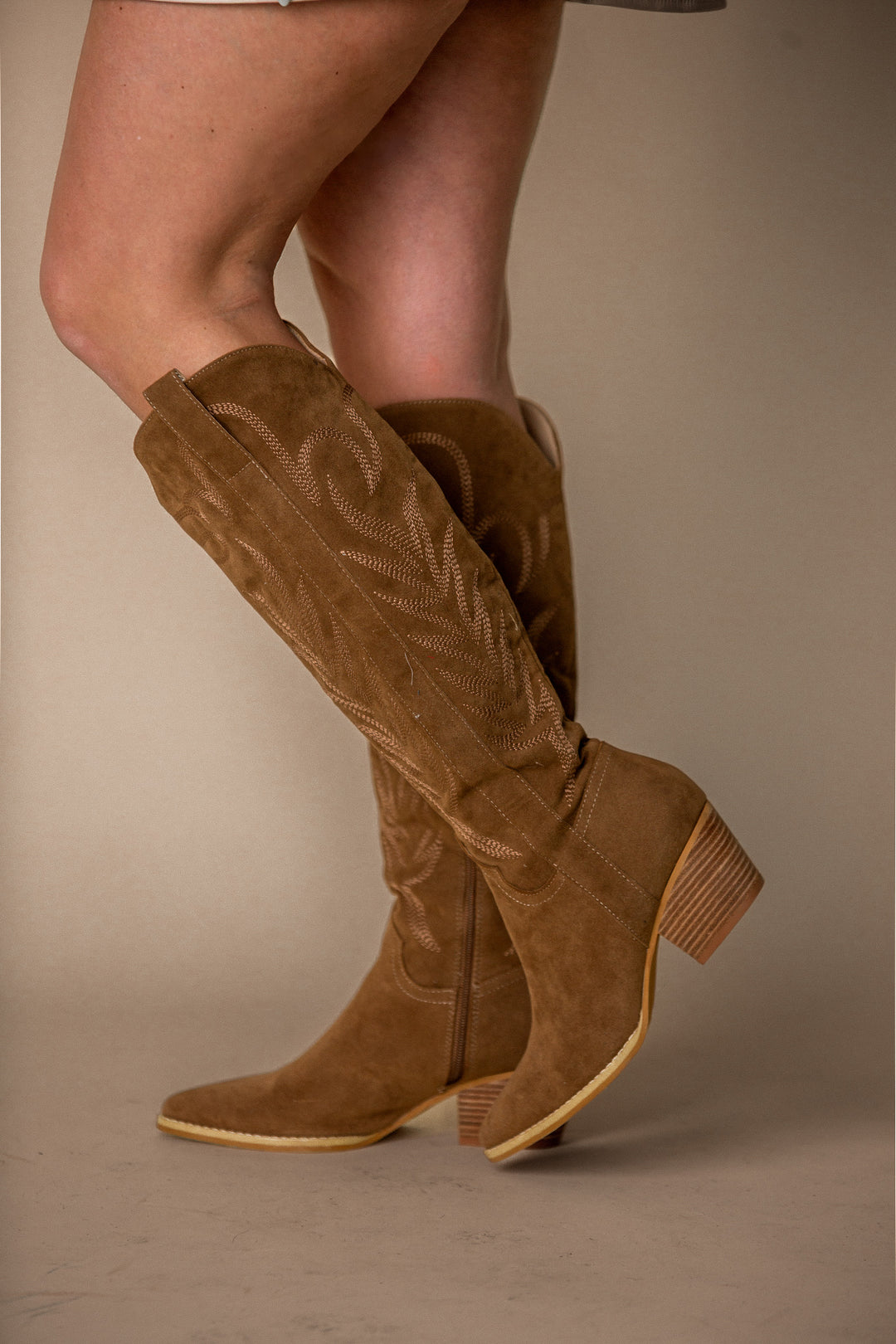 The Samara Tall Boots (BRWN)