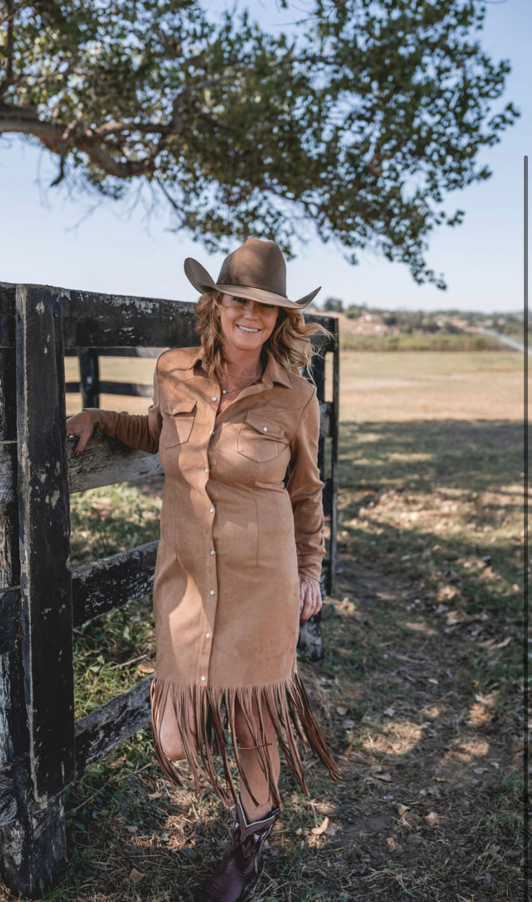 Lovlei Ranch Annabelle Fringe Duster Dress