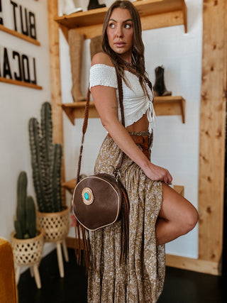 The Wild Circle Bag (Vanilla Center)