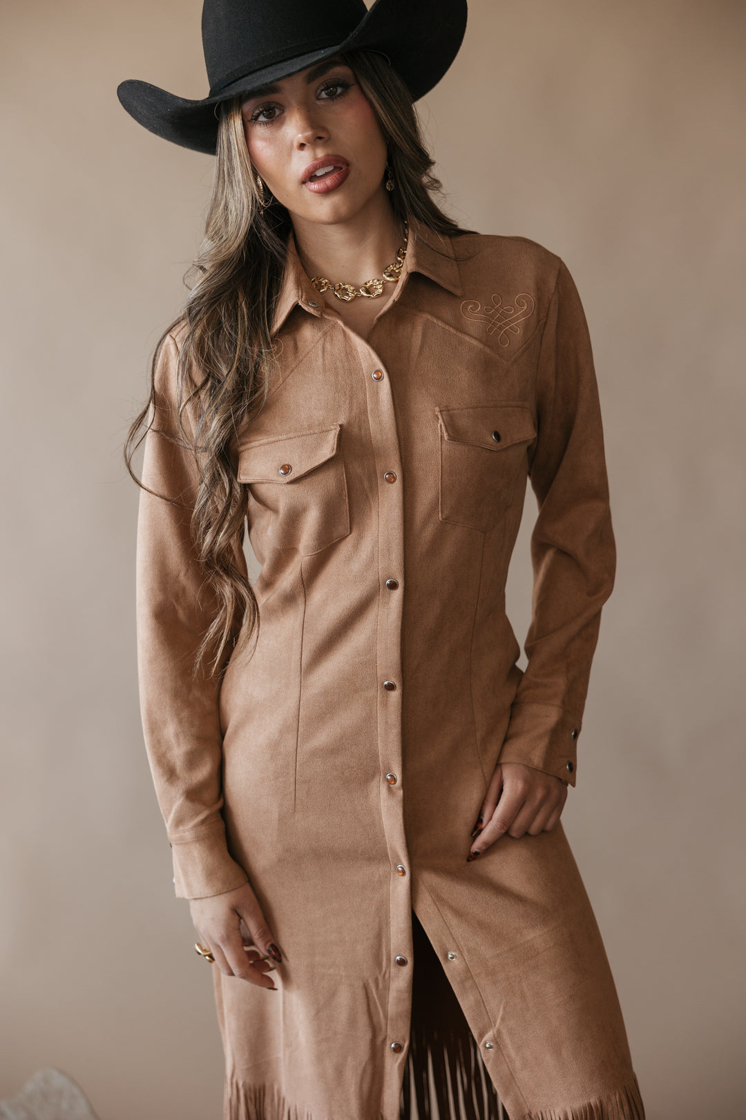 Lovlei Ranch Annabelle Fringe Duster Dress