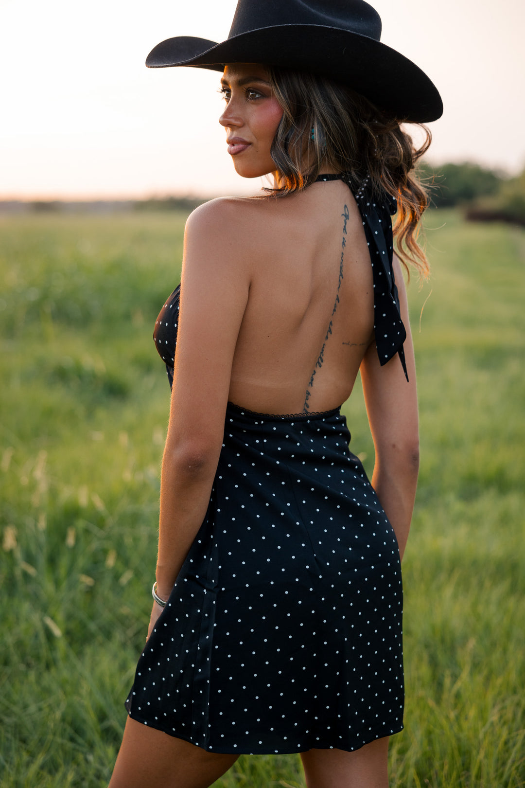 Polka Dot Mini Dress