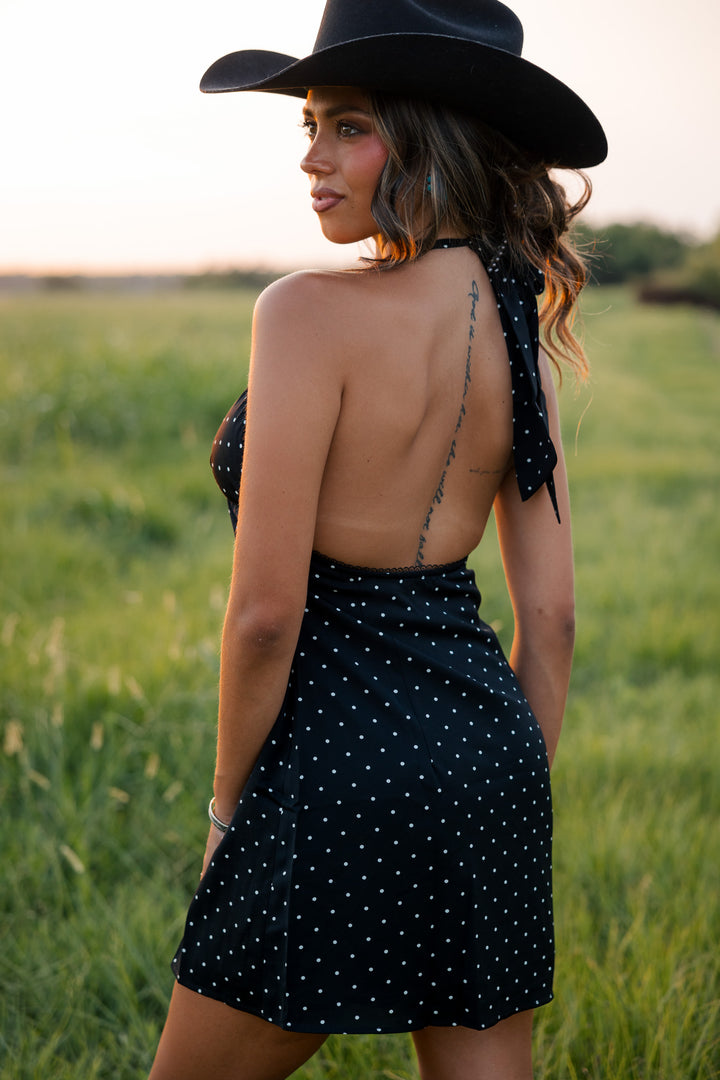 Polka Dot Mini Dress