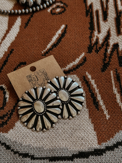 The Concho Daisy Earrings