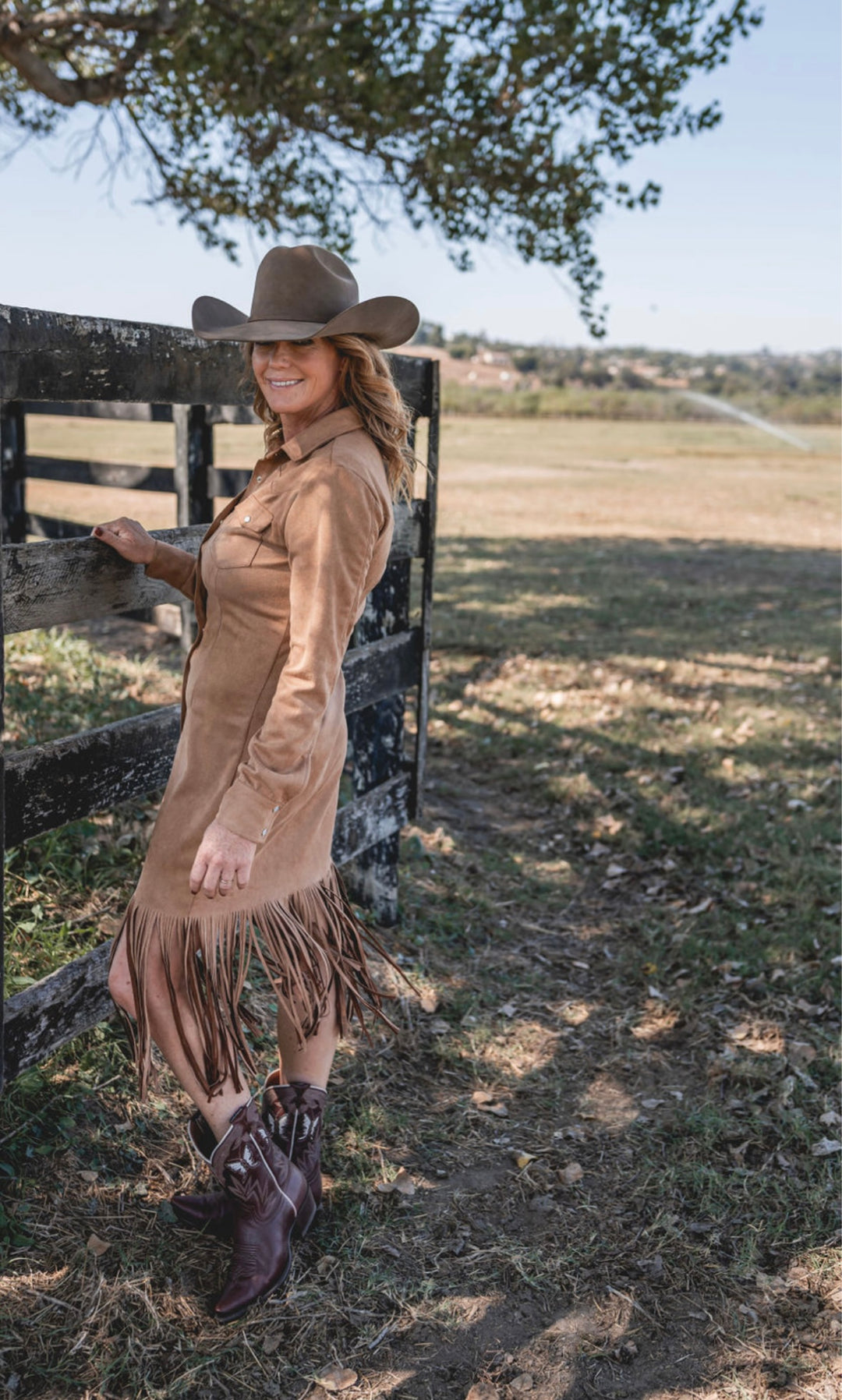 Lovlei Ranch Annabelle Fringe Duster Dress