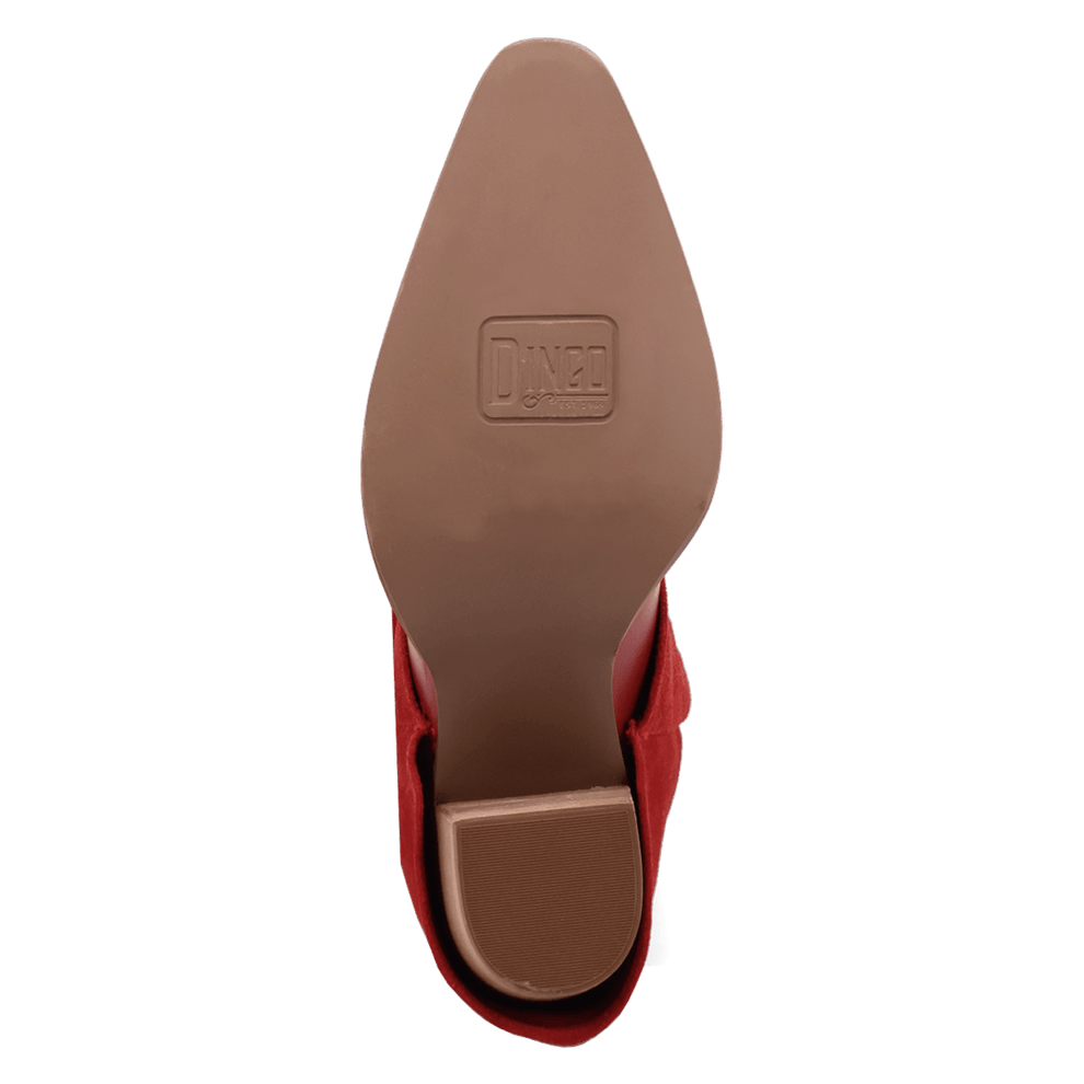 Dingo Red Wild Fire Leather Boots