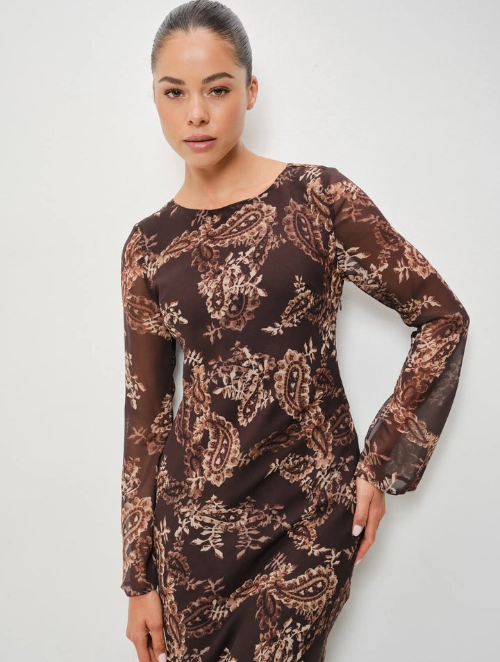 Paisley Trails Maxi Dress PRE ORDER 10/12