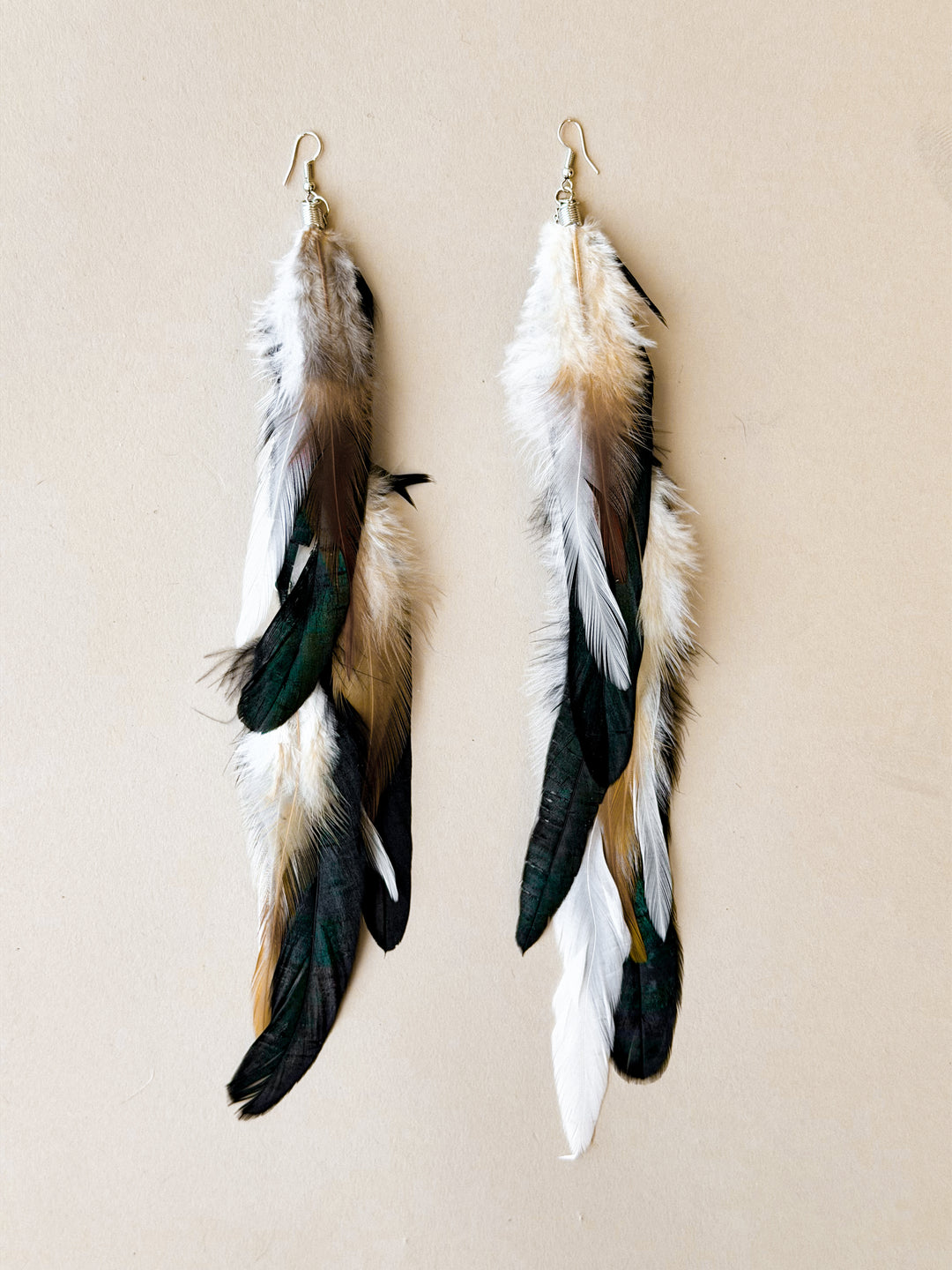 Feather Dangle Earrings