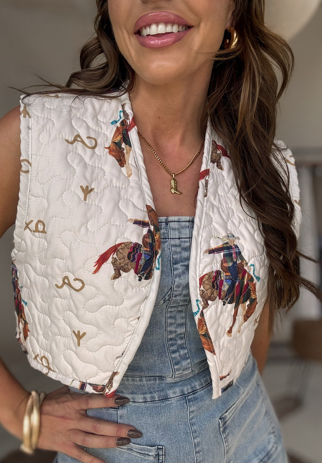 The Chuncky Gold Smooth Hoops