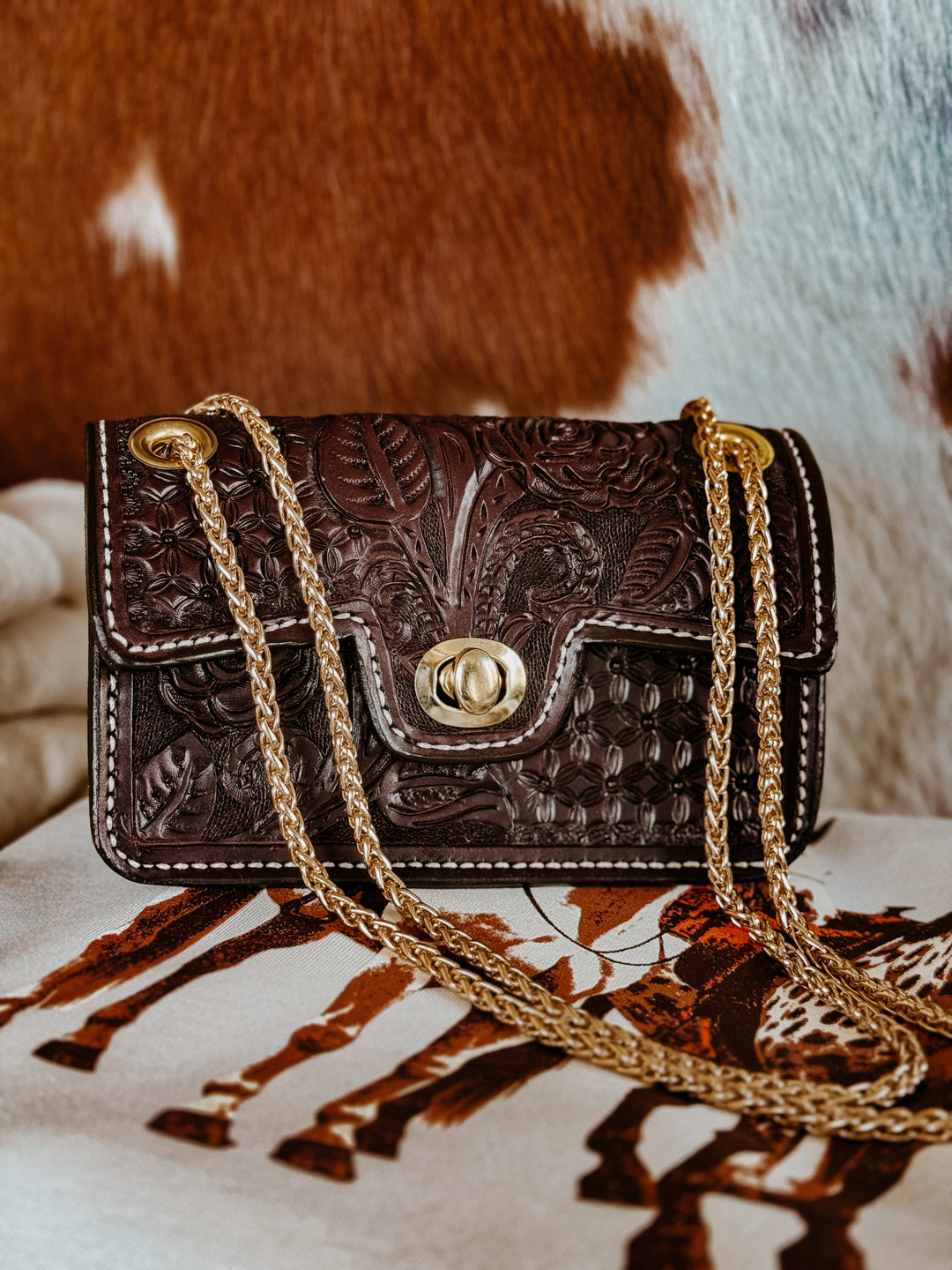 The Cowgirl Stadium Purse (BRWN)