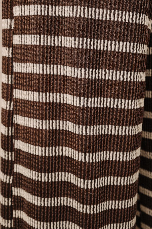 Brown Stripe Lounge Pants PRE ORDER 9/30