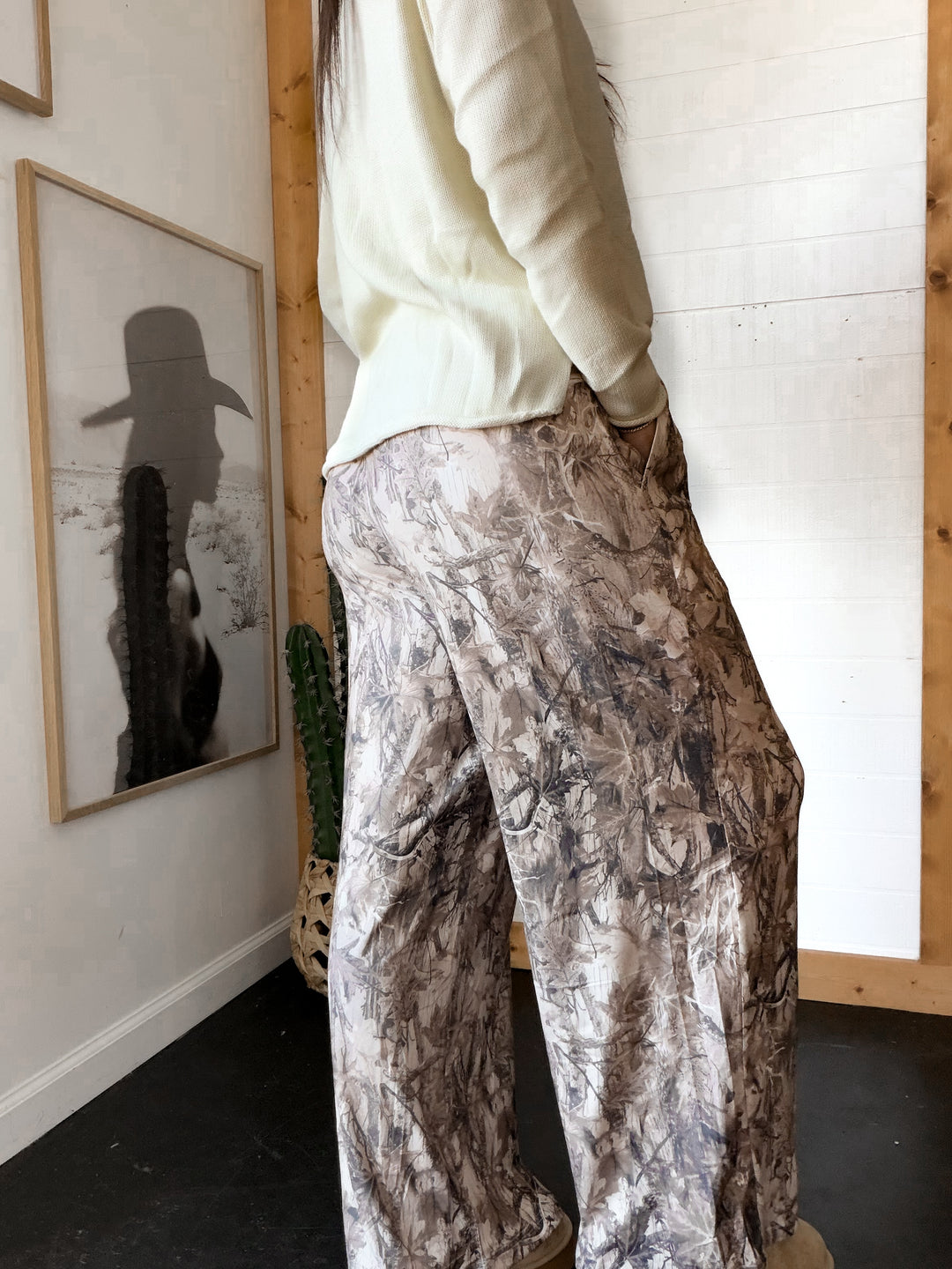 Dark Camo Stretch Lounge Pants