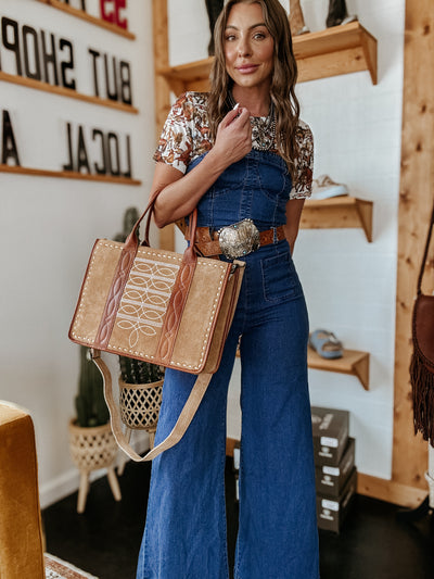 The Boot Stitch Tote