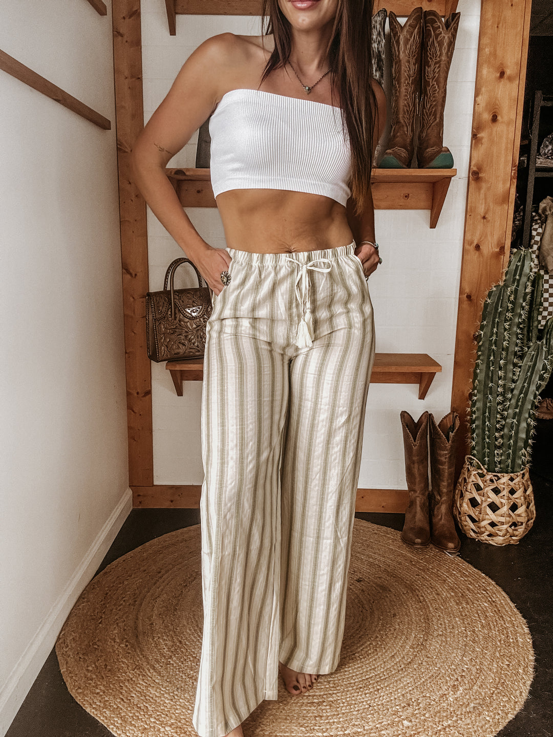 Basic Layering Bandeau Top (White)