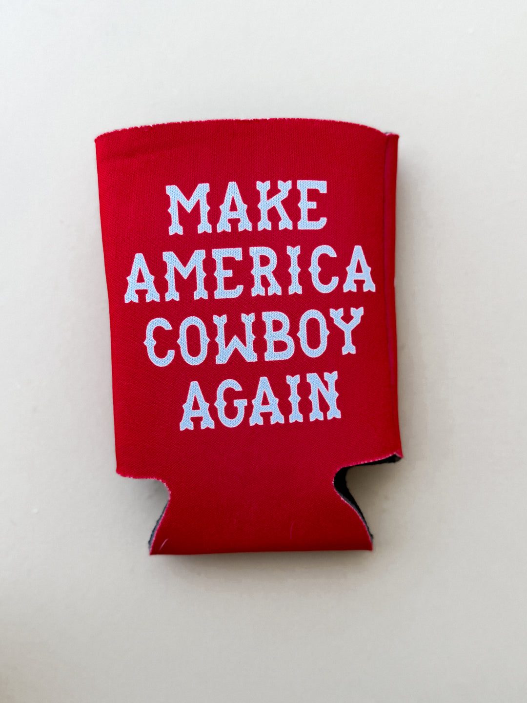Make America Cowboy Again Koozie