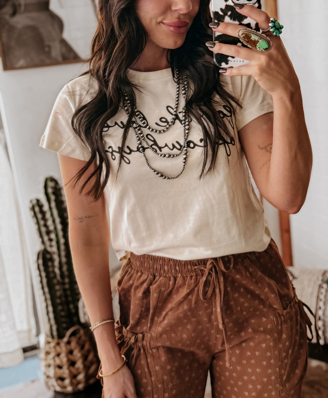 For the Love of Cowboys Tee